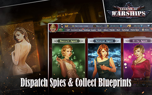 Dispatch Spies & Collect Blueprints